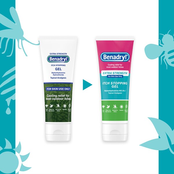 Benadryl Extra Strength Cooling Relief Anti-Itch Gel