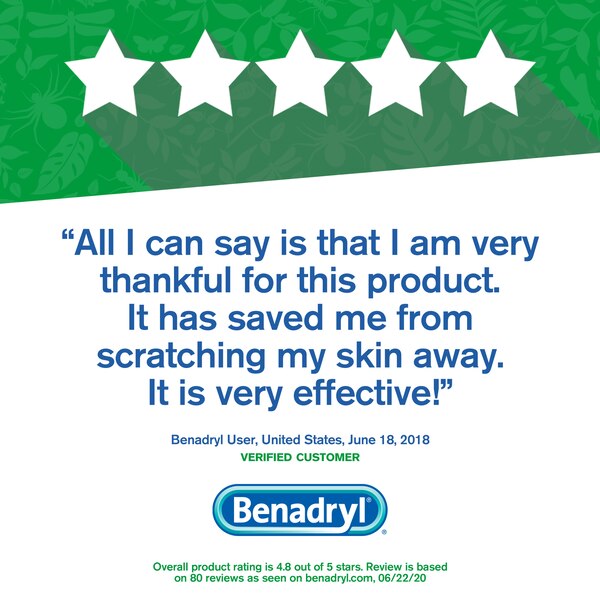 Benadryl Itch Relief Cream Topical Analgesic, 1 OZ