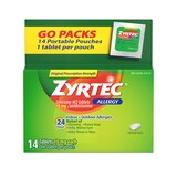 Zyrtec 24HR Allergy Relief Tablets, 10mg Cetirizine HCl, thumbnail image