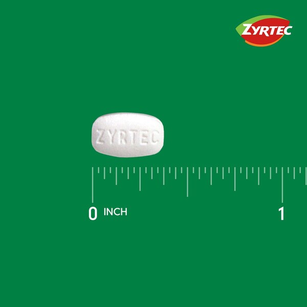 Zyrtec 24HR Allergy Relief Tablets, 10mg Cetirizine HCl