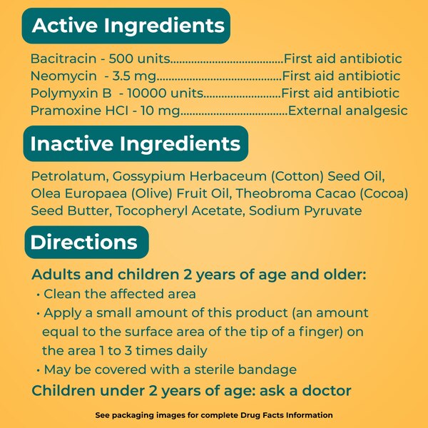 Neosporin Pain Itch Scar Antibiotic Ointment
