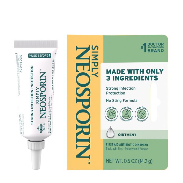 Simply Neosporin 3-Ingredient Antibiotic Ointment