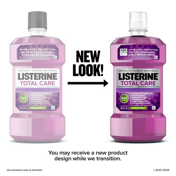 Listerine Total Care Anticavity Mouthwash, Fresh Mint