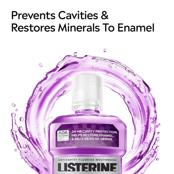 Listerine Total Care Anticavity Mouthwash, Fresh Mint