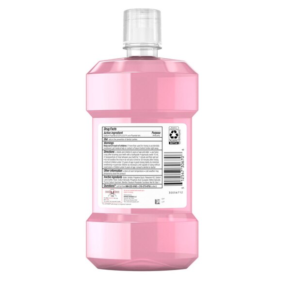 Listerine Total Care Anticavity Fluoride Mouthwash, Zero-Alcohol, Fresh Mint