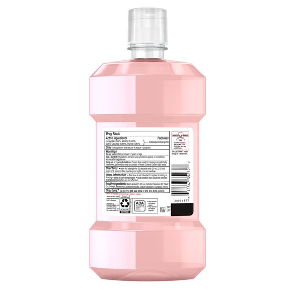 Listerine Clinical Solutions Gum Health Mouthwash, Icy Mint, 16.9 OZ