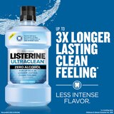 Listerine Ultraclean Zero Alcohol Tartar Mouthwash, Arctic Mint, 33.8 OZ, thumbnail image