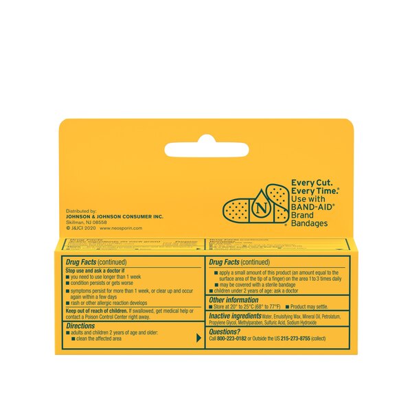 Neosporin First Aid Antibiotic and Pain Relief Cream For Kids