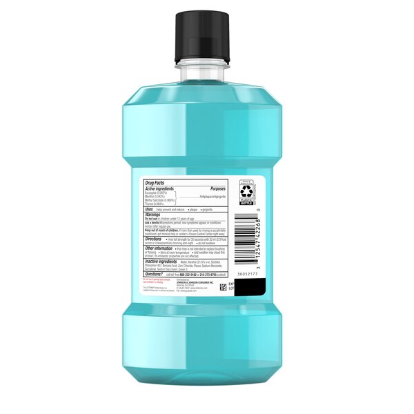 Listerine Ultraclean Antiseptic Antigingivitis Mouthwash for Tartar and Plaque, Cool Mint