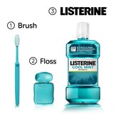 Listerine Antiseptic Mouthwash for Bad Breath, Plaque, and Gingivitis, Cool Mint, thumbnail image