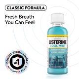 Listerine Antiseptic Mouthwash for Bad Breath, Plaque, and Gingivitis, Cool Mint, 3.2 OZ, thumbnail image