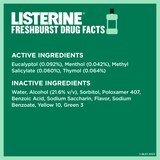 Listerine Antiseptic Mouthwash for Bad Breath, Plaque, and Gingivitis, Fresh Burst, thumbnail image 3 of 12