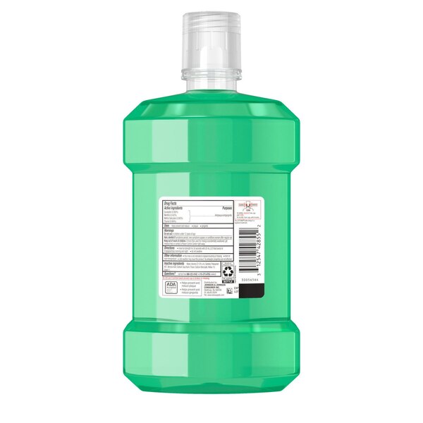 Listerine Antiseptic Mouthwash for Bad Breath, Plaque, and Gingivitis, Fresh Burst