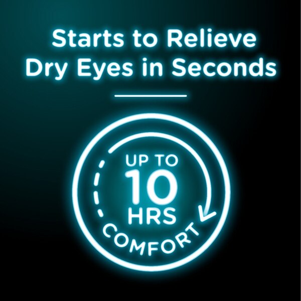 Visine Dry Eye Relief All Day Comfort Lubricant Dry Eye Drops, 0.5 FL OZ