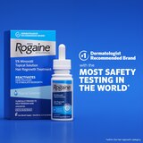 Rogaine Men's Extra Strength 5% Minoxidil Solution for Hair Regrowth, thumbnail image 3 of 7
