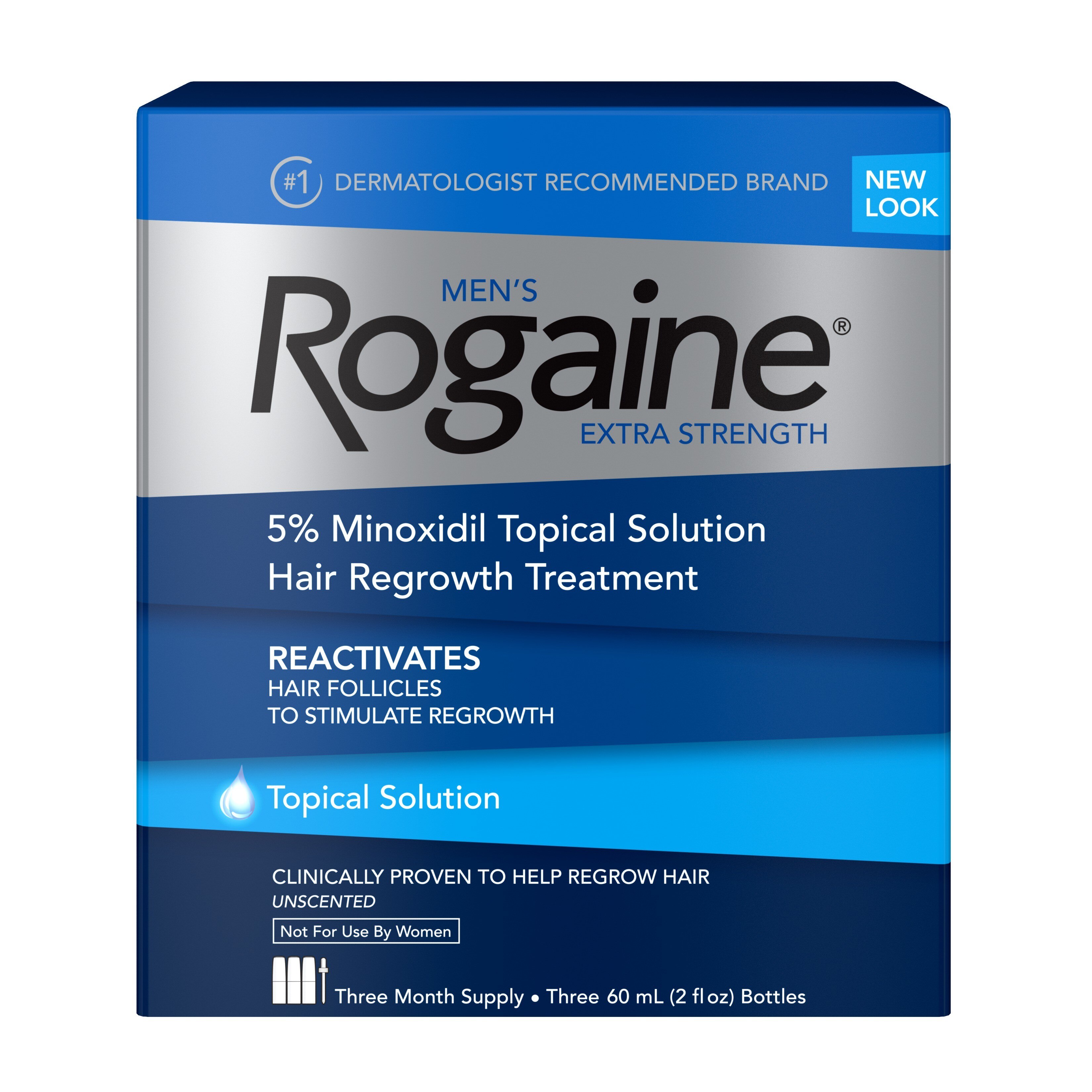 Men's Rogaine Extra Strength 5% Minoxidil Solution