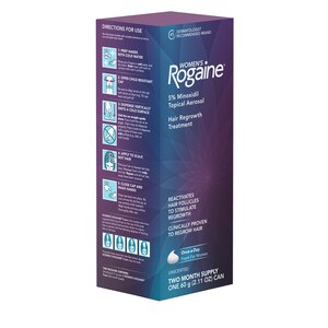 Rogaine Women's 5% Minoxidil Foam for Hair Regrowth
