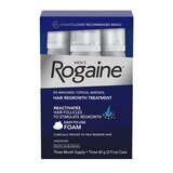 Rogaine Men's 5% Minoxidil Foam for Hair Regrowth, thumbnail image