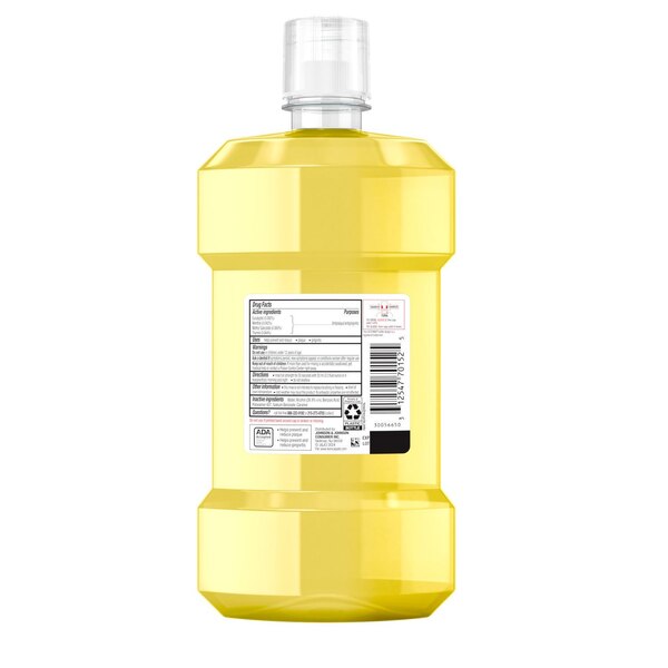 Listerine Antiseptic Mouthwash for Bad Breath, Plaque, and Gingivitis, Original
