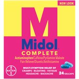 Midol Complete Menstrual Pain Relief Gelcaps with Acetaminophen, 24 Count, thumbnail image