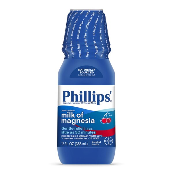 Phillips' Milk Of Magnesia Gentle Overnight Relief Liquid