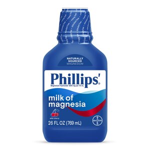 Phillips' Milk Of Magnesia Gentle Overnight Relief Liquid, 12 Ounces, 26 Ounces