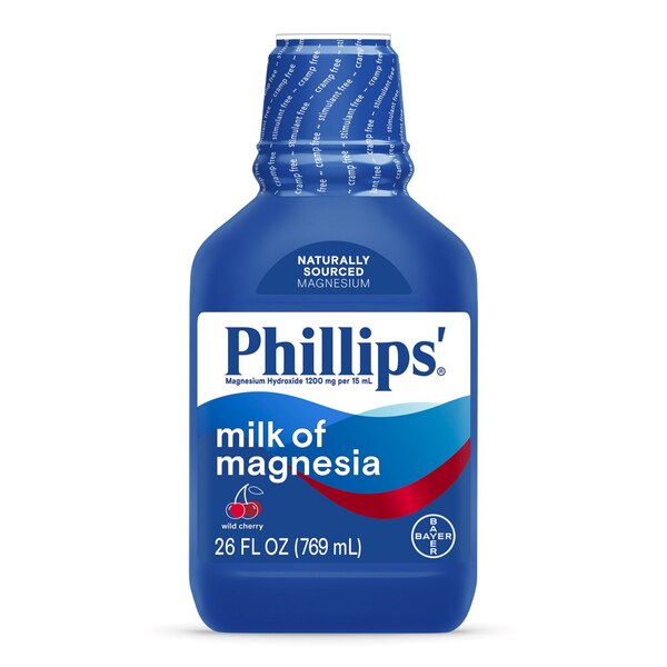 Phillips' Milk Of Magnesia Gentle Overnight Relief Liquid