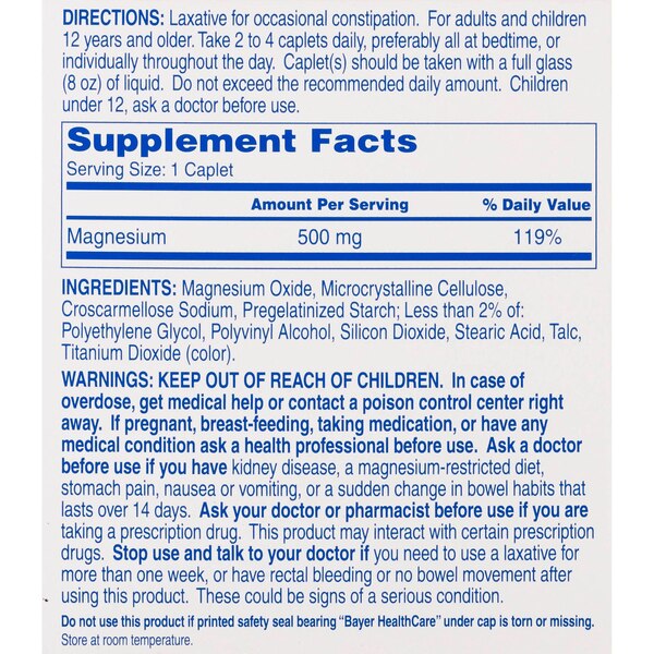 Phillips' Laxative Dietary Supplement Caplets