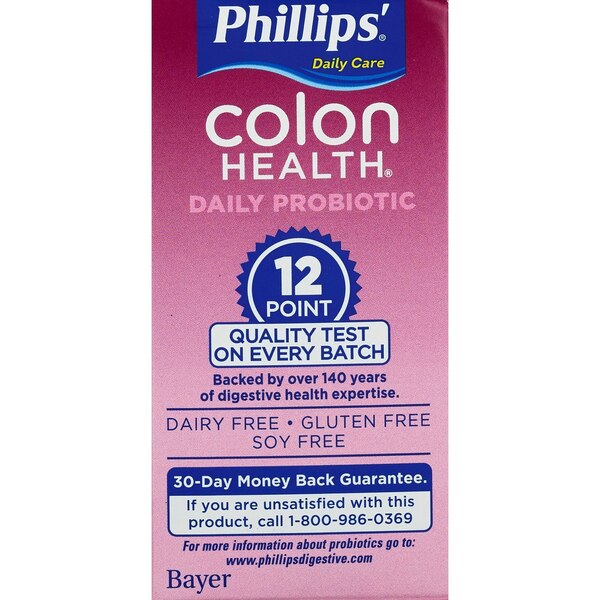 Phillips Colon Health Probiotic Supplement Capsules, 45CT