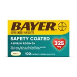 Bayer Aspirin 325 MG Enteric Coated Tablets, 100 CT, thumbnail image