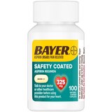 Bayer Aspirin 325 MG Enteric Coated Tablets, 100 CT, thumbnail image
