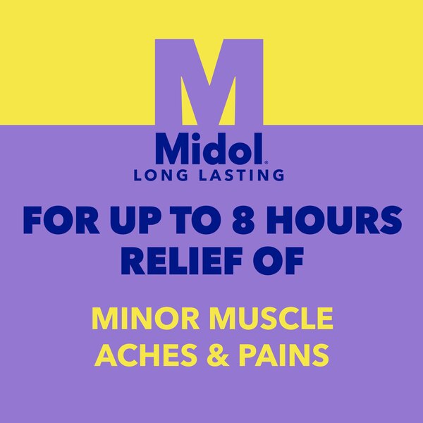 Midol Long Lasting Relief Capsules, 650 mg, 20 CT
