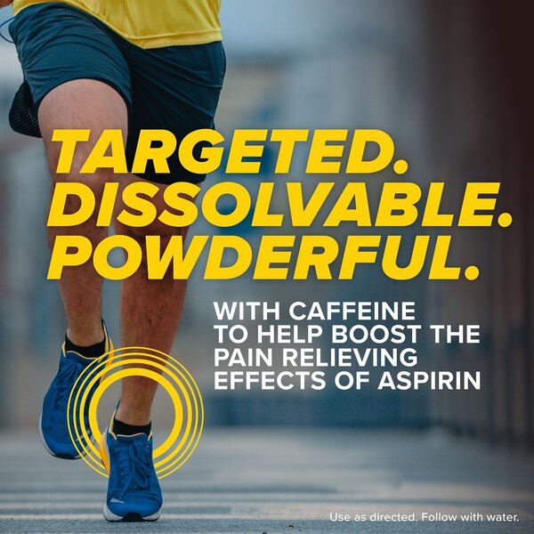 Bayer Rapid Relief Powder Packs, Raspberry