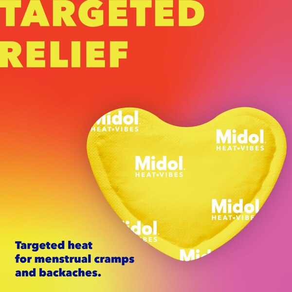 Midol Heat Vibes Menstrual Heat Patches, 1 CT