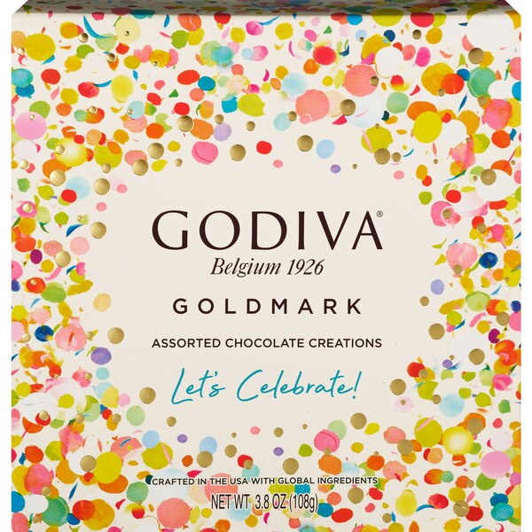 Godiva, Classic Gold Collection Chocolate Gift Box, Assorted Flavor, 9 ct, 4 oz