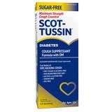 Scot-Tussin Maxiumum Strength Cough Suppressant with DM for Diabetics, thumbnail image