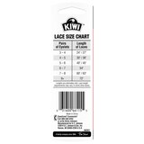 KIWI Black Dress Round Shoe Laces, 36", 2 Pairs, thumbnail image
