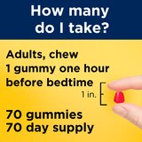 Nature Made Melatonin 5mg Extra Strength Gummies, 100% Drug Free Sleep Aid for Adults, 70 CT, thumbnail image