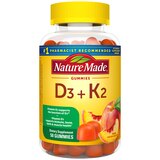 Nature Made Vitamin D3 K2 Gummies, Vitamin D 5000 IU per serving, Bone & Immune Support, 50 CT, thumbnail image 1 of 14