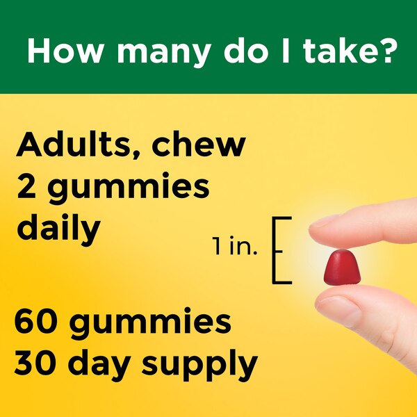 Nature Made Extra Strength Vitamin B12 Gummies, 3000 mcg per serving, 60 CT