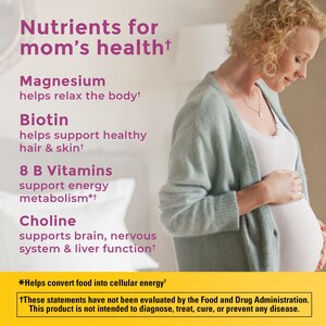 Nature Made Prenatal Vitamins Softgels + Choline Supplement Capsules, Folic Acid + DHA, 60 CT