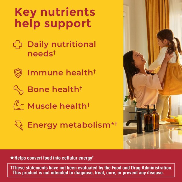 Nature Made Zero Sugar Multivitamin Gummies, Sugar Free Gummies, 90 CT