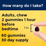 Nature Made Melatonin 10mg per serving Time Release Melatonin Gummies, 100% Drug Free, 60 CT, thumbnail image