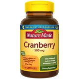 NATURE MADE CRANBERRY CAPSULES 500MG 60CT, thumbnail image