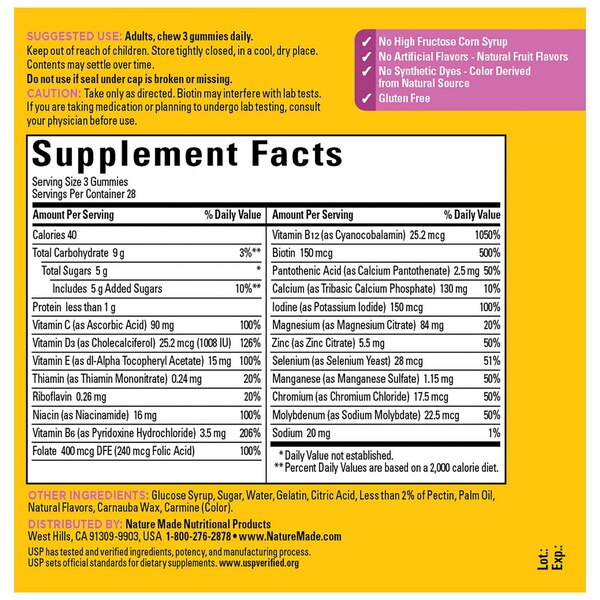 Nature Made Advanced Multi 50+ For Her, 84 CT
