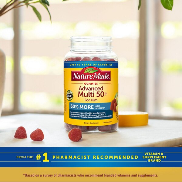 Nature Made Advanced Multi 50+ For Him, 84 CT