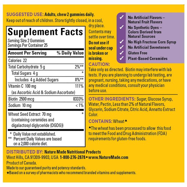 Nature Made Skin Hydration, 50 CT