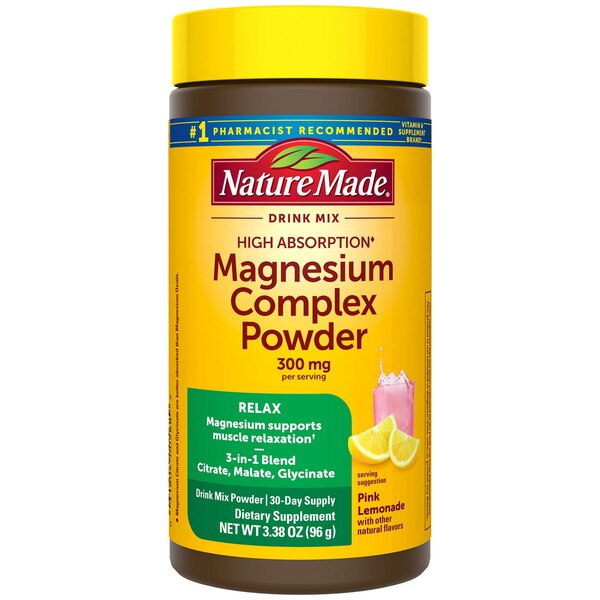Nature Made Magnesium Complex Drink Mix, 30 CT