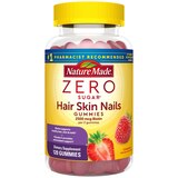 Nature Made Zero Sugar Hair-Skin-Nails Gummies, 120 CT, thumbnail image