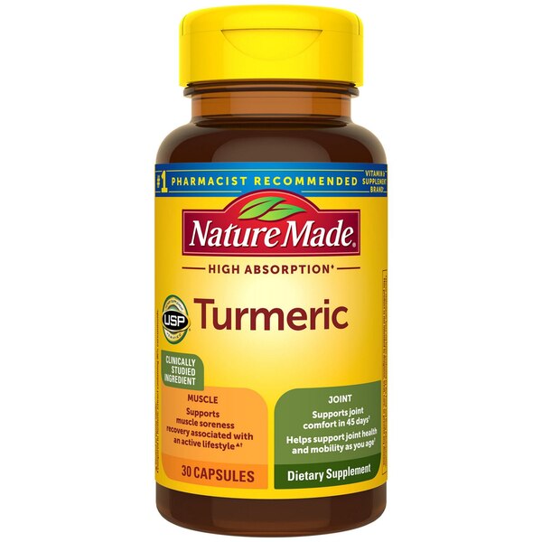 Nature Made Turmeric Capsules, 30 CT